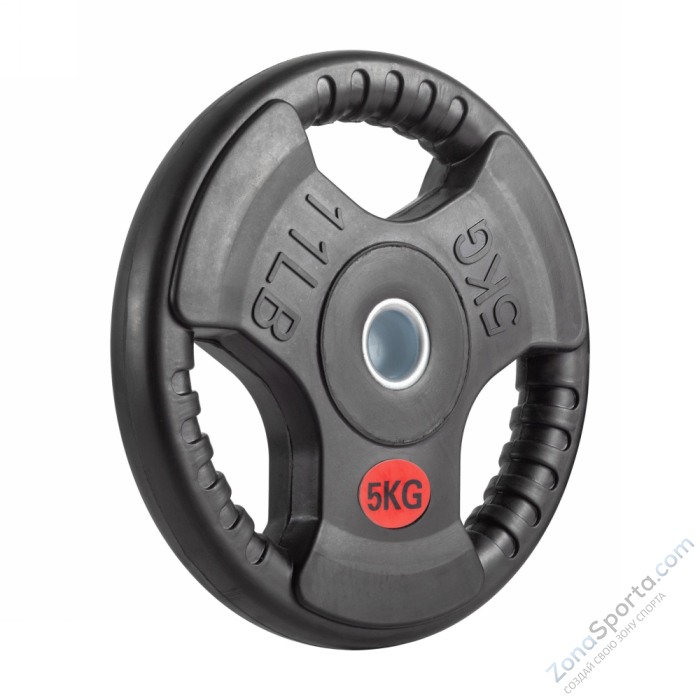 Диск 25 мм. обрезиненный 5 кг. VictoryFit VF-S250500