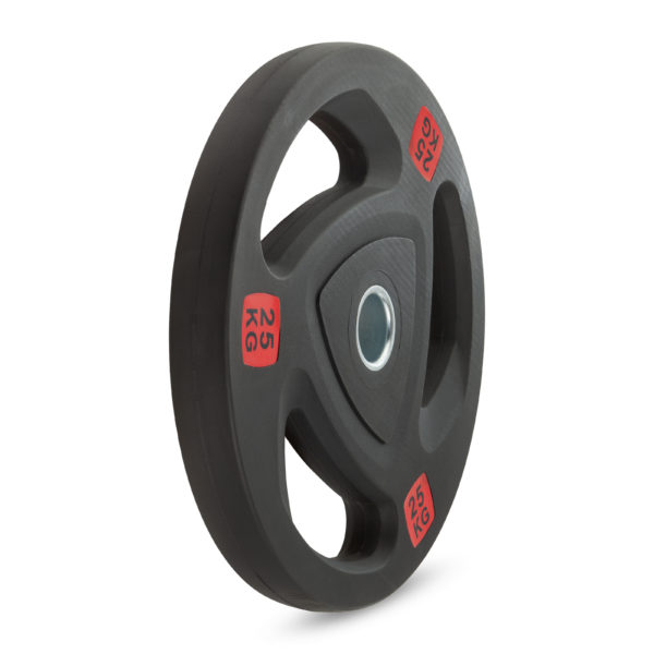 Диск 51 мм. обрезиненный с 3-мя хватами 25 кг VictoryFit VF-ST51250 Диск 51 мм. обрезиненный с 3-мя хватами 25 кг VictoryFit VF-ST51250