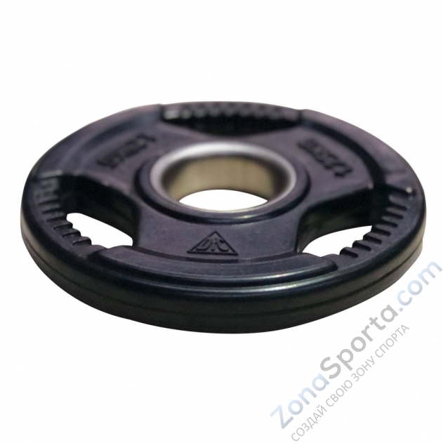 Диск обрезиненный DFC, чёрный, 51 мм, 1,25кг Диск обрезиненный DFC, чёрный, 51 мм, 1,25кг