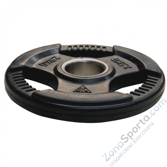 Диск обрезиненный DFC, чёрный, 51 мм, 2,5кг Диск обрезиненный DFC, чёрный, 51 мм, 2,5кг