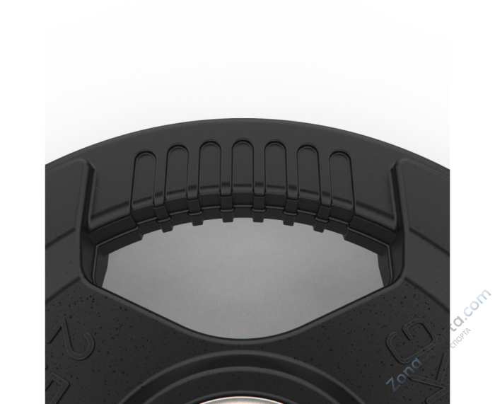 Диск обрезиненный с хватом 2,5 кг / диаметр 51 мм DFC Диск обрезиненный с хватом 2,5 кг / диаметр 51 мм DFC