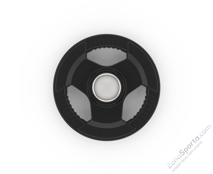 Диск обрезиненный с хватом 2,5 кг / диаметр 51 мм DFC Диск обрезиненный с хватом 2,5 кг / диаметр 51 мм DFC