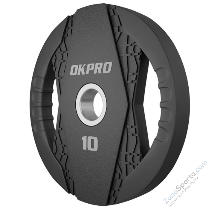 Диск олимпийский обрезиненный 2,5 кг OKPRO OK2005C-0250