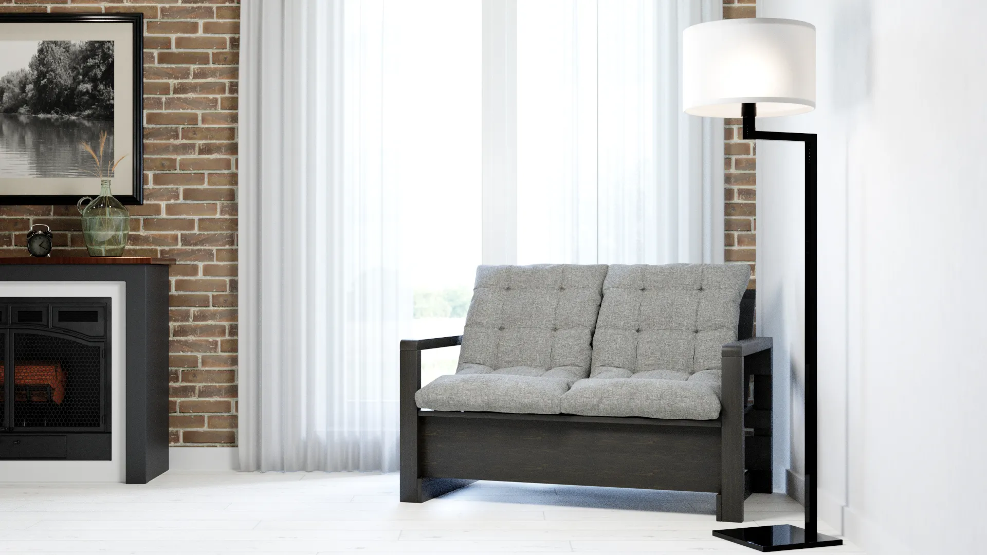 Диван деревянный Savushka Type-2B