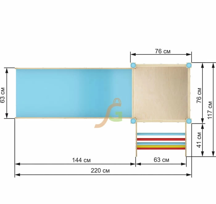 Домашний игровой уголок IgraGrad 1 Домашний игровой уголок IgraGrad 1