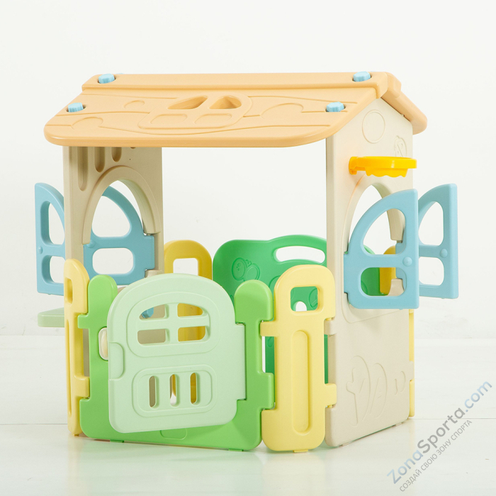 Домик-манеж Unix Kids Village, для дома и улицы 100 x 170 см Домик-манеж Unix Kids Village, для дома и улицы 100 x 170 см