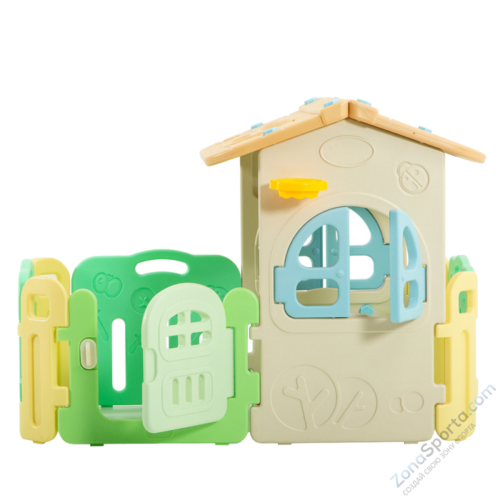 Домик-манеж Unix Kids Village, для дома и улицы 100 x 170 см Домик-манеж Unix Kids Village, для дома и улицы 100 x 170 см