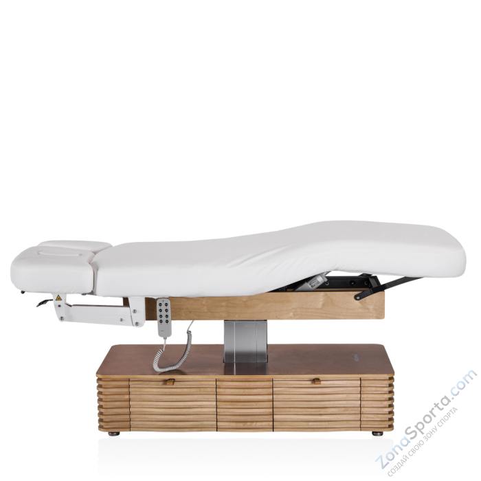 Электрический стационарный массажный стол Mizomed NESS-C Salon-Oak c электроприводом
