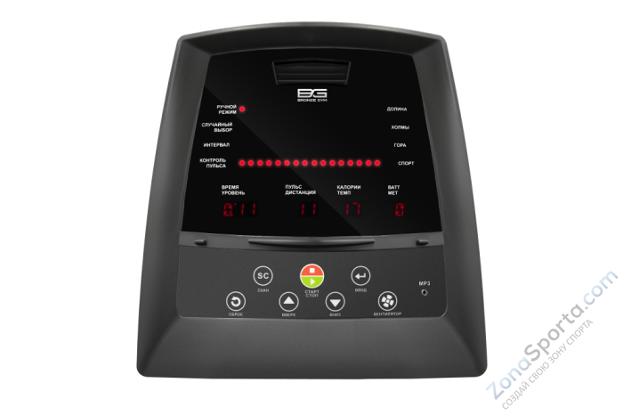 Эллиптический эргометр с генератором Bronze Gym E1100M Pro