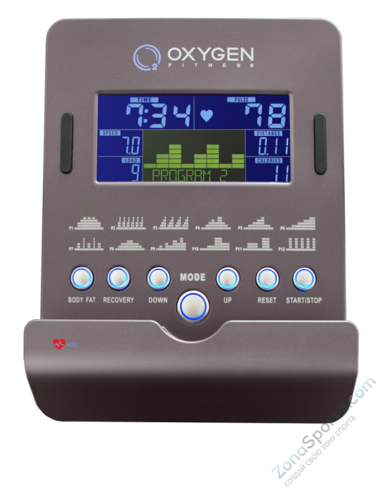 Эллиптический тренажер Oxygen GX-65FD HRC+