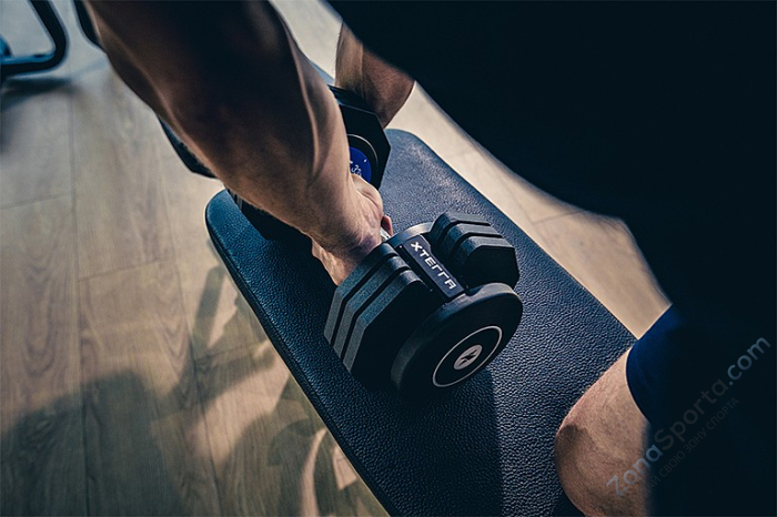 Гантель регулируемая XTERRA 5-25 кг  Гантель регулируемая XTERRA 5-25 кг