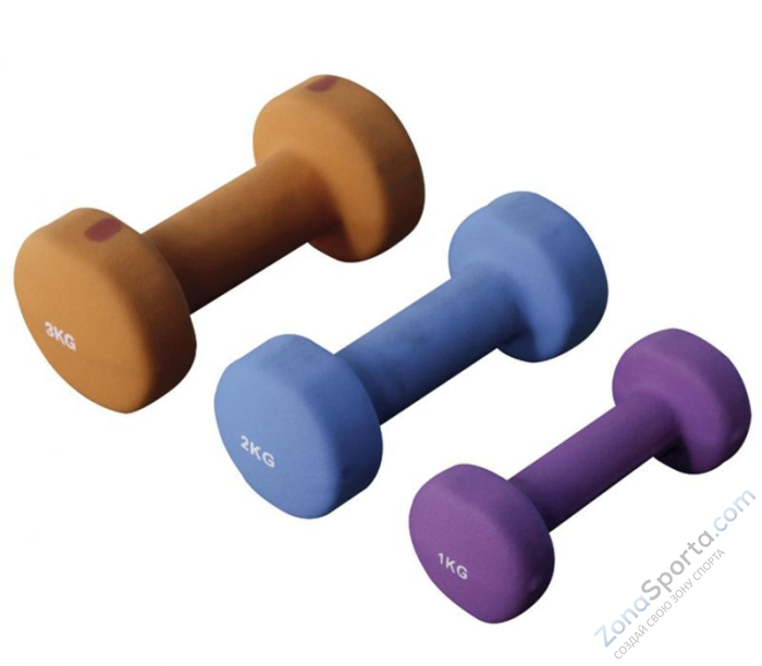 Гантель в неопреновой оболочке 5 кг Fitex FTX-2015-5kg Гантель в неопреновой оболочке 5 кг Fitex FTX-2015-5kg