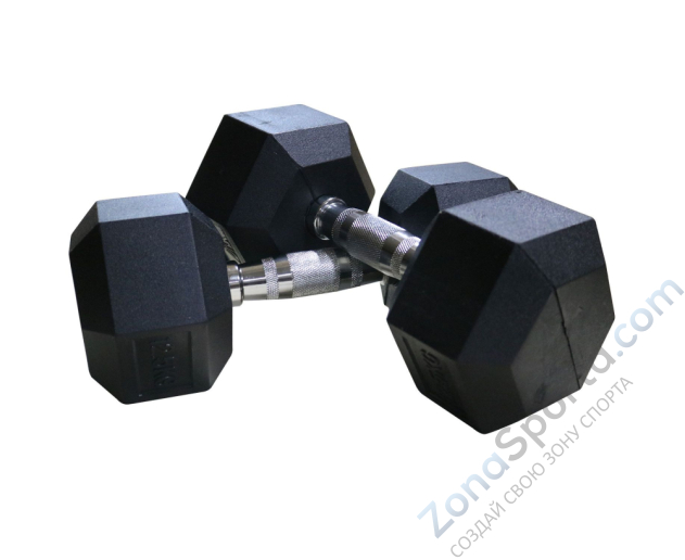 Гантели гексагональные 2 шт. по 50 кг DFC DB001-50