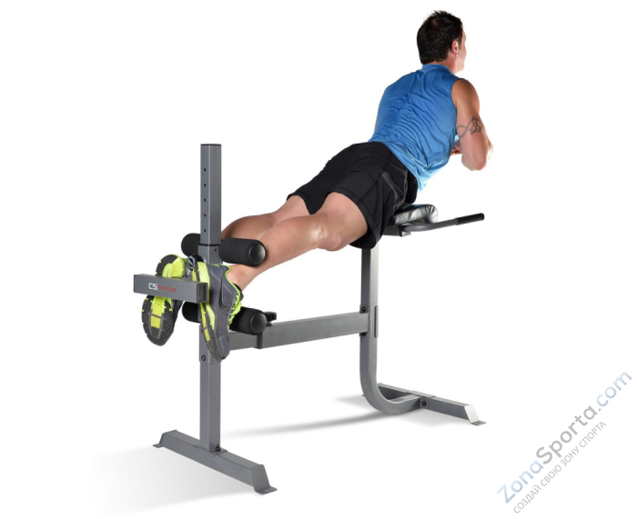 Гиперэкстензия / римский стул серебряный DFC CAP FM-CS709 Гиперэкстензия / римский стул серебряный DFC CAP FM-CS709