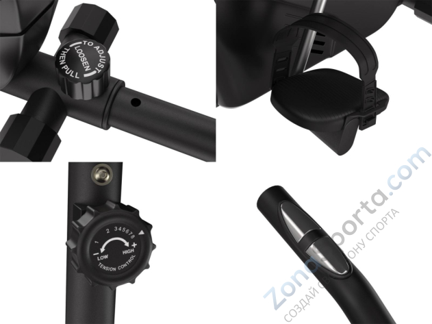 Горизонтальный велотренажер Unix Fit BR-340 Compact Горизонтальный велотренажер Unix Fit BR-340 Compact