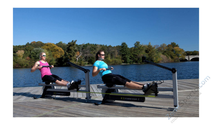 Гребной тренажер Concept2 Dynamic (PM5) 2714 Гребной тренажер Concept2 Dynamic (PM5) 2714