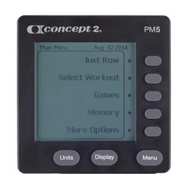 Гребной тренажер Concept2 Model D (PM5) серый Гребной тренажер Concept2 Model D (PM5) серый