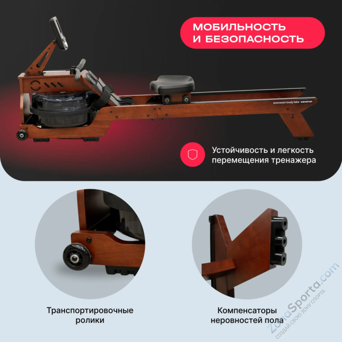 Гребной тренажер домашний Svensson Body Labs Waverun Гребной тренажер домашний Svensson Body Labs Waverun