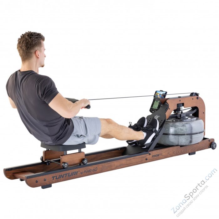 Гребной тренажер Tunturi Signature R90W Гребной тренажер Tunturi Signature R90W