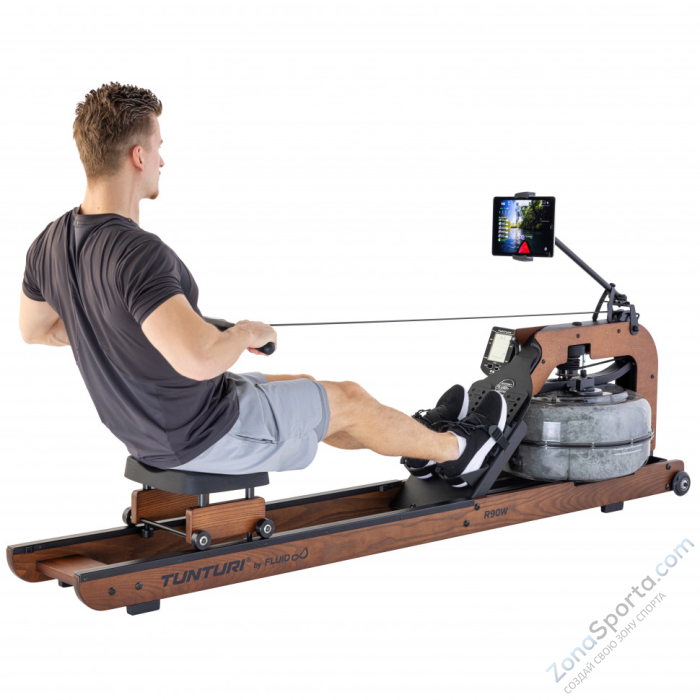 Гребной тренажер Tunturi Signature R90W Гребной тренажер Tunturi Signature R90W