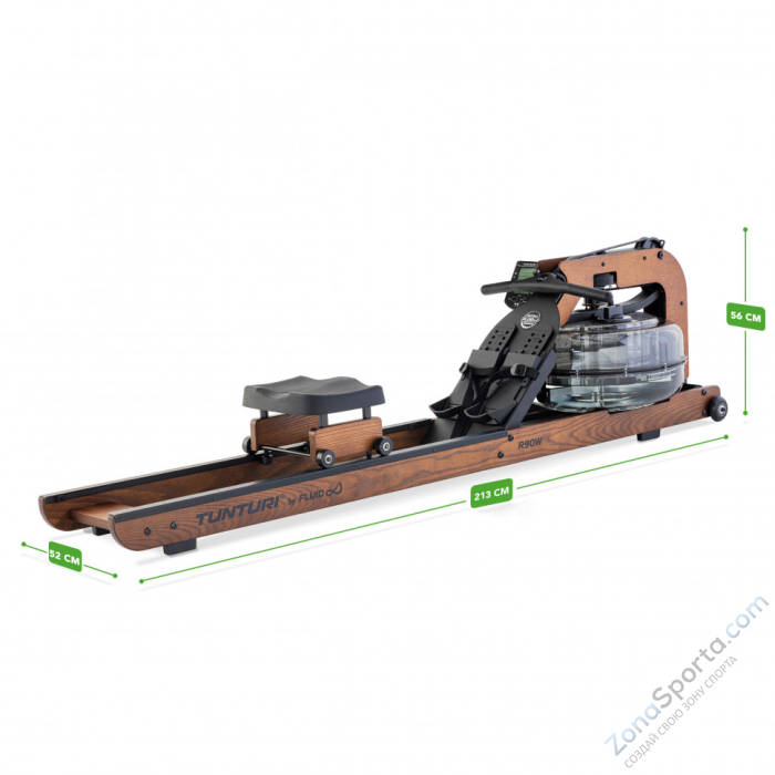 Гребной тренажер Tunturi Signature R90W Гребной тренажер Tunturi Signature R90W