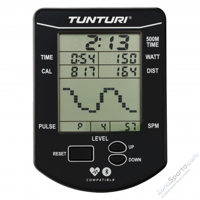 Гребной тренажер Tunturi Signature R90W Гребной тренажер Tunturi Signature R90W