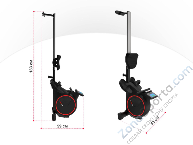 Гребной тренажер Unix Fit Techno Rower 410E Гребной тренажер Unix Fit Techno Rower 410E