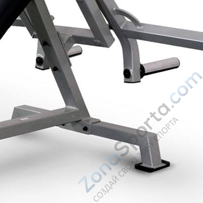 Грудной жим лежа на свободных весах Protrain SM786