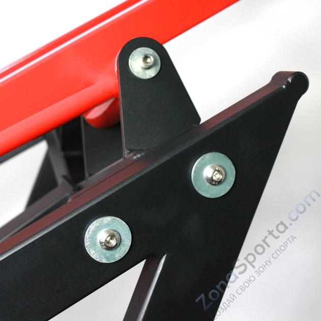 Грудной жим наклонный на свободных весах Protrain 8212