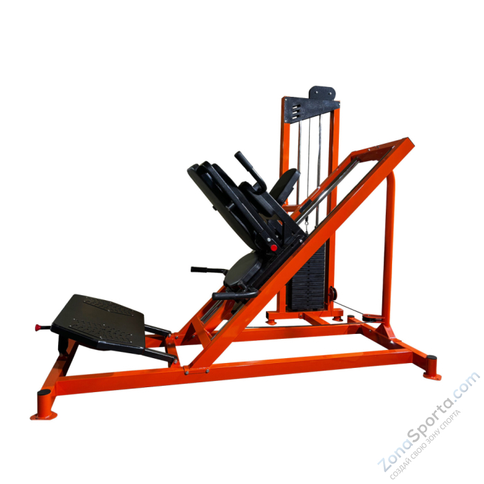 Грузоблочный тренажер Голень машина Осел/Гакк DexSport AG-043