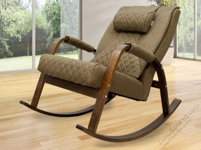 Массажное кресло качалка OTO Dance+ Шоколад Массажное кресло качалка OTO Dance+ Шоколад