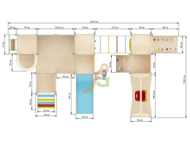 Игровая зона для кафе IgraGrad 14 Игровая зона для кафе IgraGrad 14