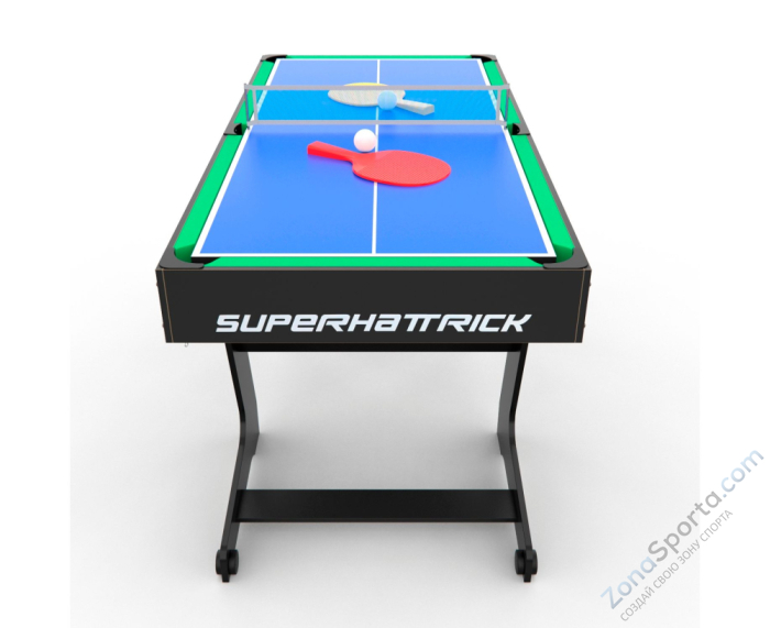Игровой стол - трансформер DFC Superhattrick 4 в 1 Игровой стол - трансформер DFC Superhattrick 4 в 1