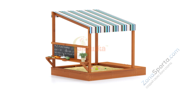 Игровой комплекс Песочный дворик Савушка-1 Игровой комплекс Песочный дворик Савушка-1