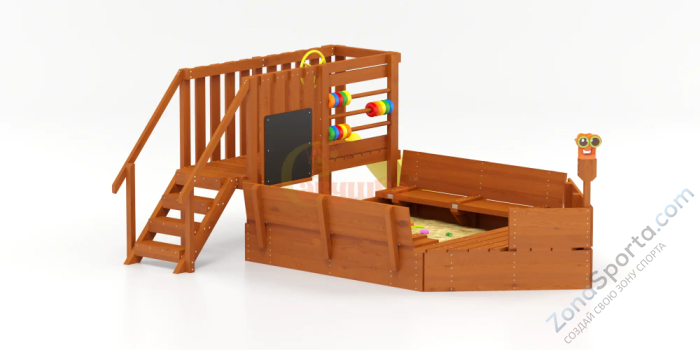 Игровой комплекс Песочный дворик Савушка-4 Игровой комплекс Песочный дворик Савушка-4
