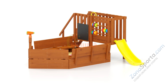 Игровой комплекс Песочный дворик Савушка-4 Игровой комплекс Песочный дворик Савушка-4