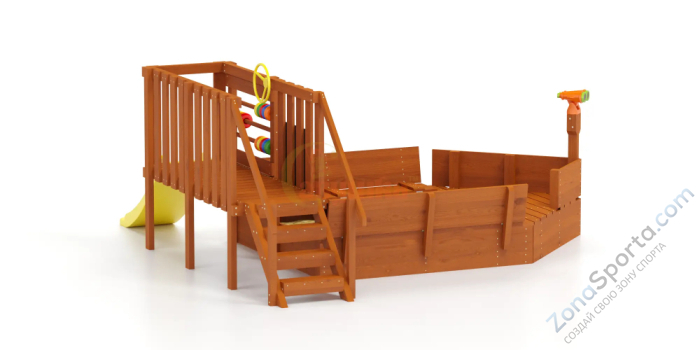 Игровой комплекс Песочный дворик Савушка-4 Игровой комплекс Песочный дворик Савушка-4