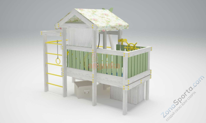 Игровой комплекс Савушка Baby 2 оливковый Игровой комплекс Савушка Baby 2 оливковый