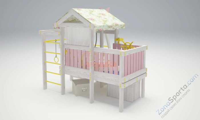 Игровой комплекс Савушка Baby 2 розовый