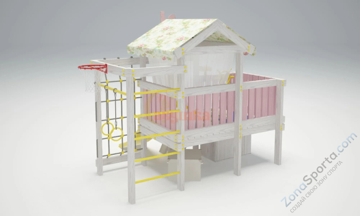 Игровой комплекс Савушка Baby 3 розовый