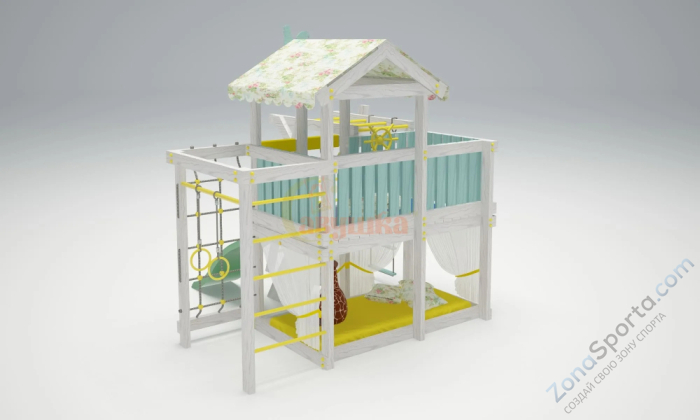 Игровой комплекс Савушка Baby 4 голубой Игровой комплекс Савушка Baby 4 голубой