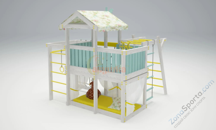 Игровой комплекс Савушка Baby 4 голубой Игровой комплекс Савушка Baby 4 голубой