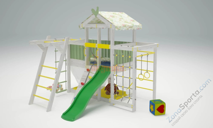 Игровой комплекс Савушка Baby 4 оливковый Игровой комплекс Савушка Baby 4 оливковый