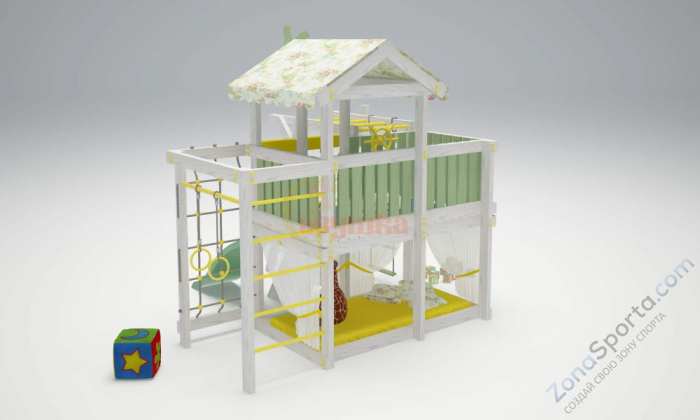 Игровой комплекс Савушка Baby 4 оливковый Игровой комплекс Савушка Baby 4 оливковый