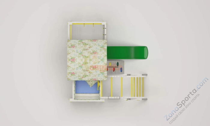 Игровой комплекс Савушка Baby 4 оливковый Игровой комплекс Савушка Baby 4 оливковый