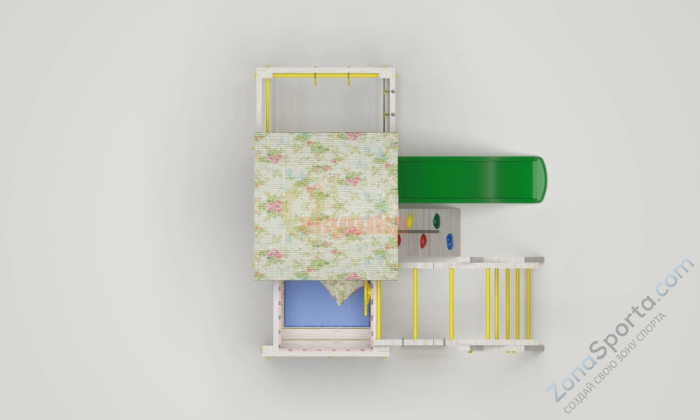 Игровой комплекс Савушка Baby 4 розовый