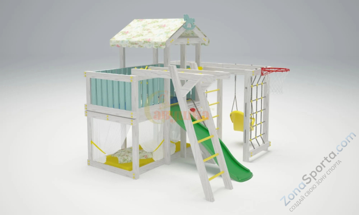 Игровой комплекс Савушка Baby 5 голубой