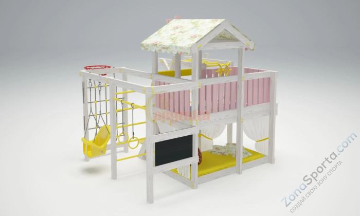 Игровой комплекс Савушка Baby 5 розовый