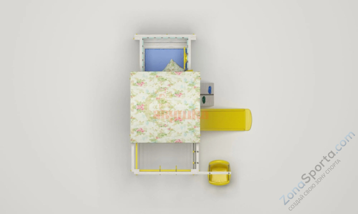 Игровой комплекс Савушка Baby 6 голубой