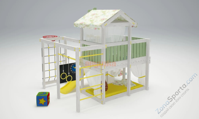 Игровой комплекс Савушка Baby 8 оливковый Игровой комплекс Савушка Baby 8 оливковый